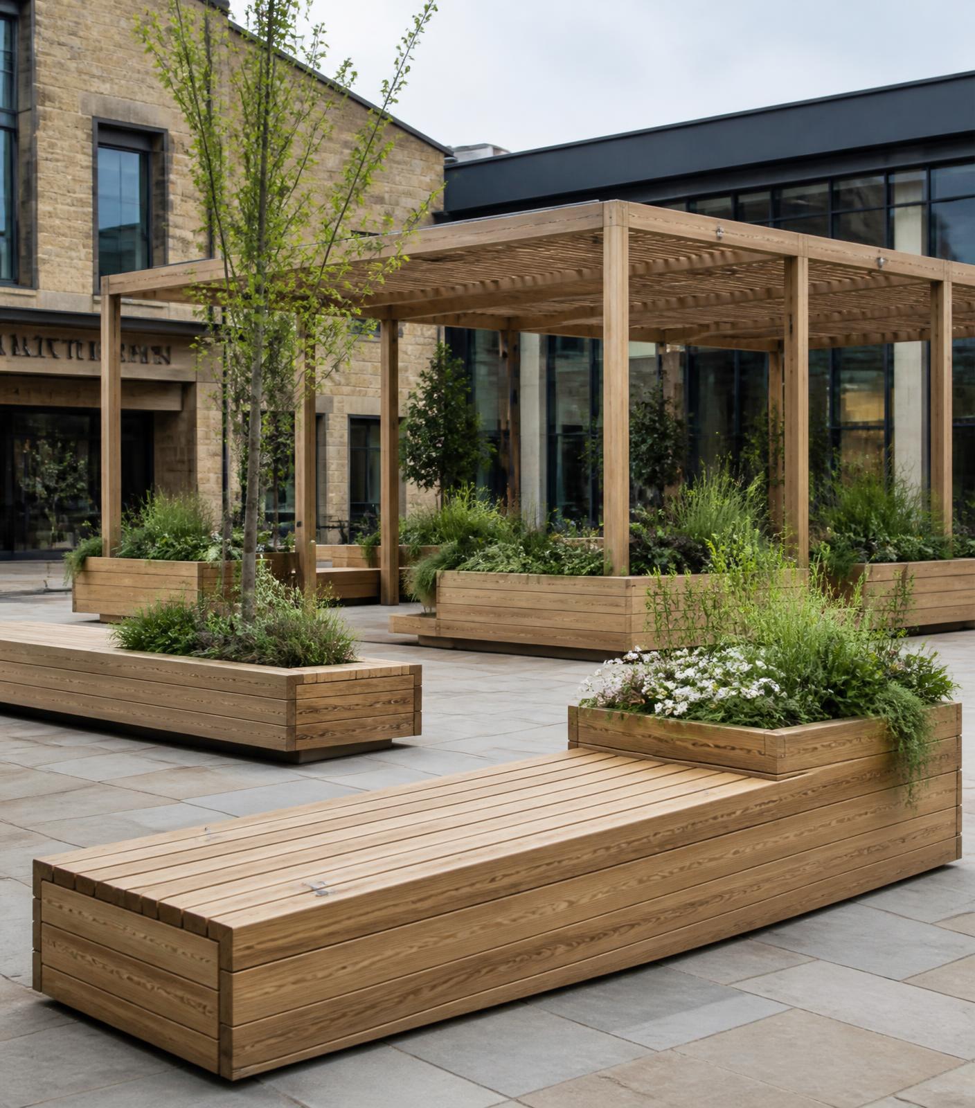 Aménagement extérieur et mobilier bois
